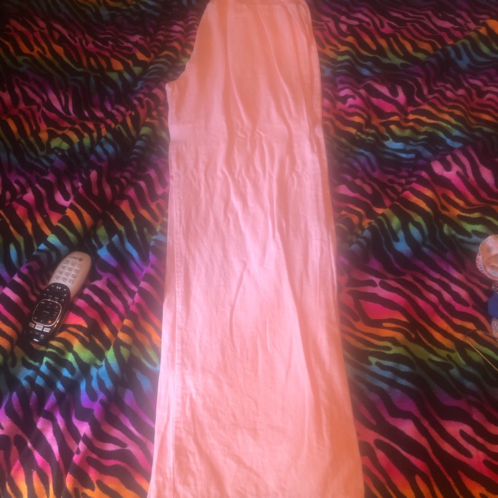 Wide leg dress pants